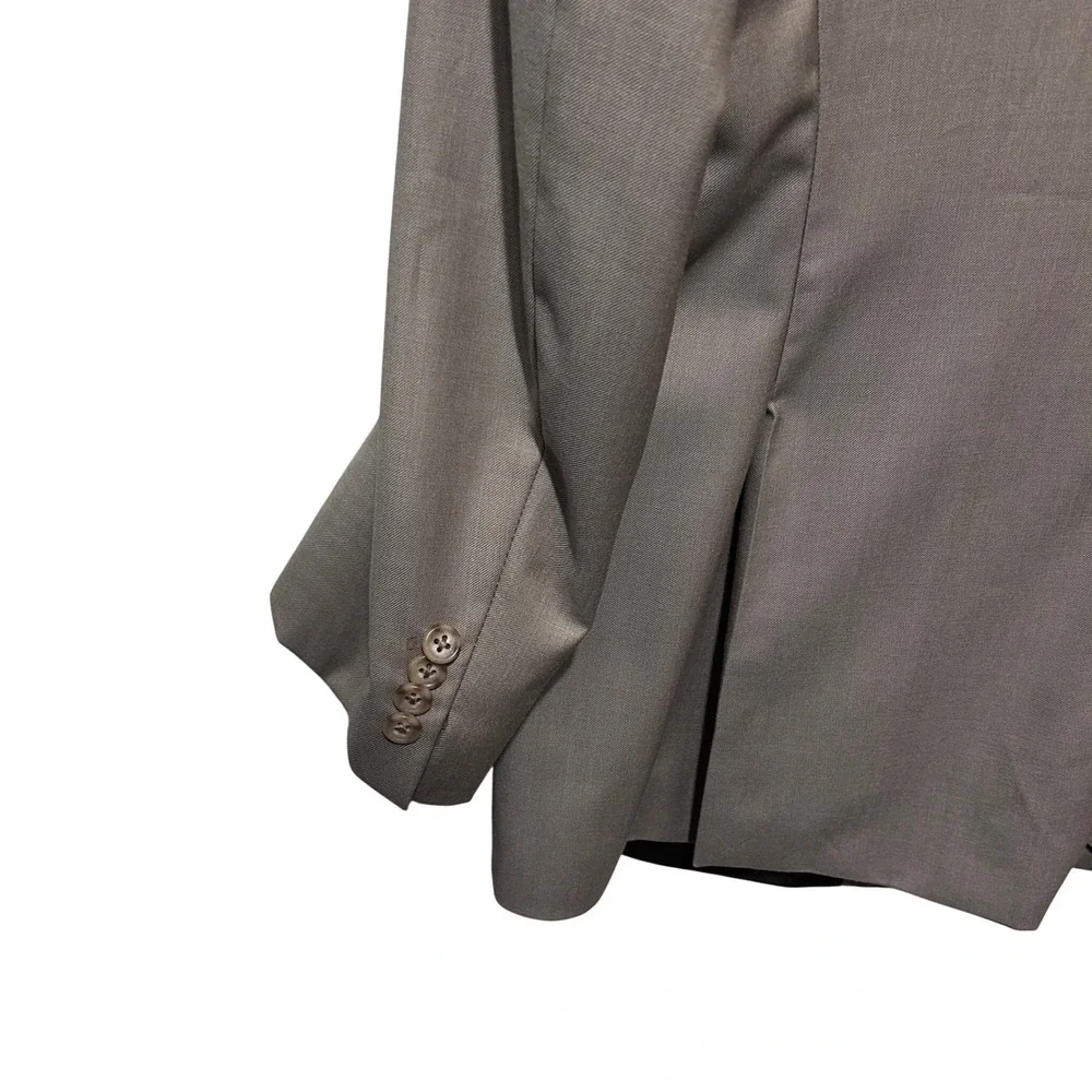 Jos. A. Bank 1905 Collection Mens 50 Long Taupe‎ 100% Wool 2-Button Suit Jacket
